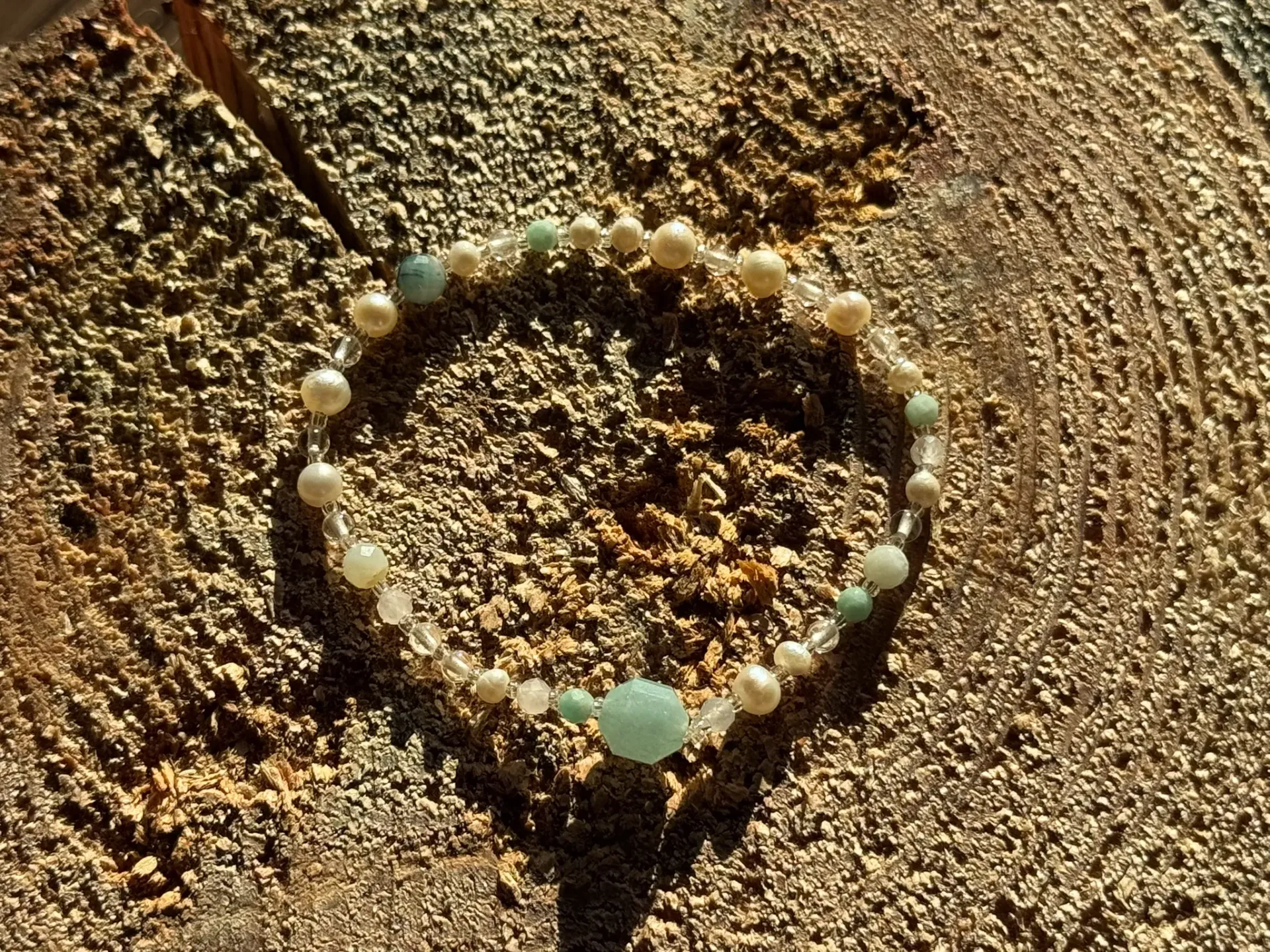 Bransoletka bez z mietowym 1